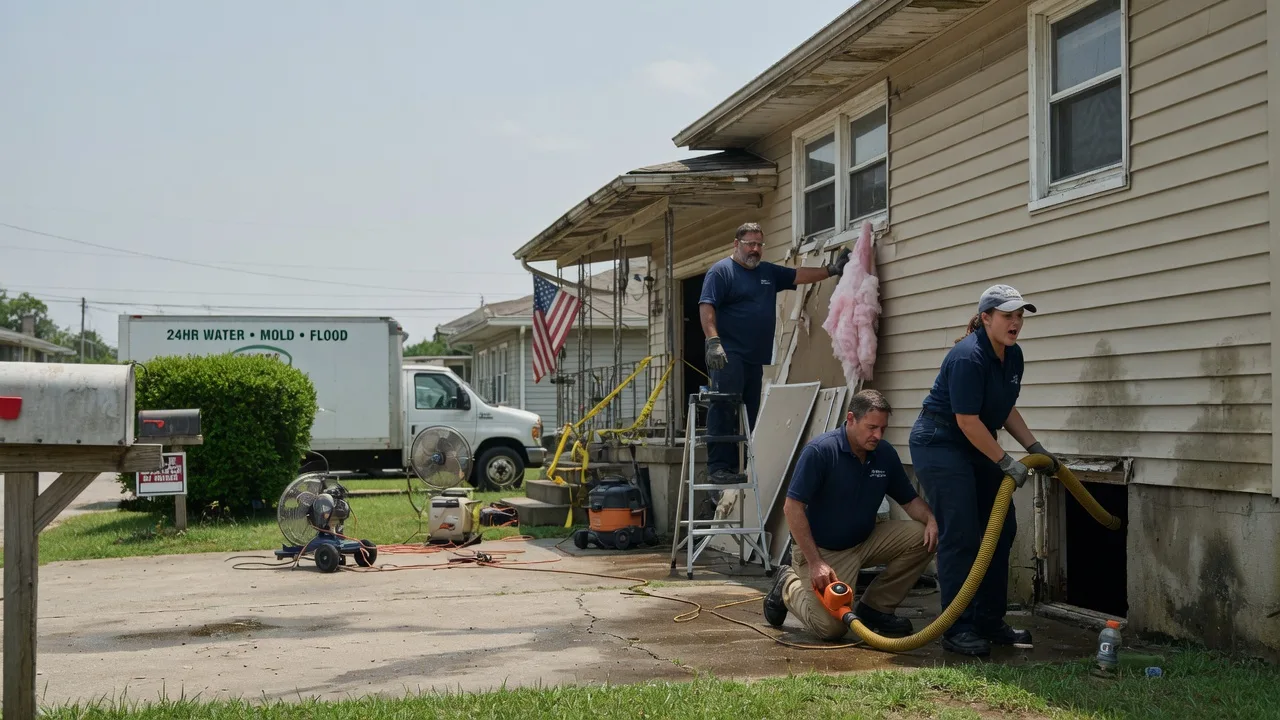Water Damage Repair in Hutsonville, IL near me